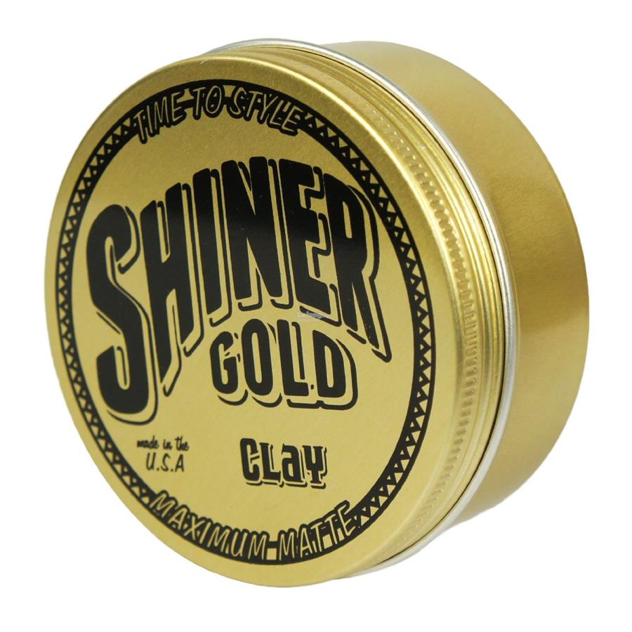 Shiner Gold Maximum Matte Clay Pomade, 4oz